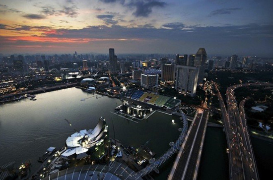 新加坡滨海湾金沙艺术科学博物馆