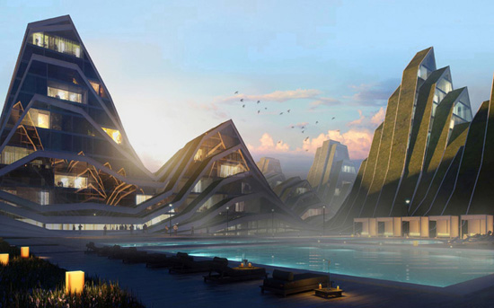 山形起伏的台湾花莲住宅——BIG