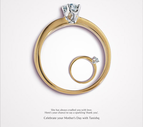 母亲节创意平面广告设计