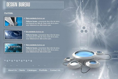 网页设计中的滤镜神奇效果