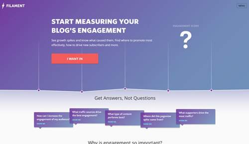 今年流行的设计新趋势:渐变色网页设计