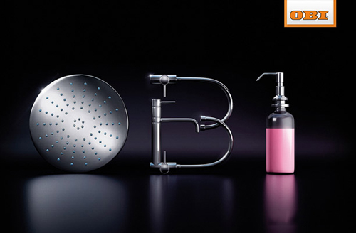 OBI家装与园艺品牌平面广告设计