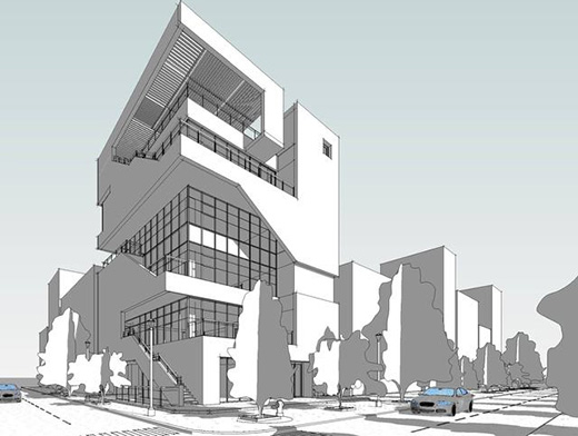 轴线手法在当代建筑设计中的应用