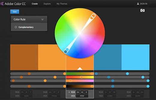 盘点网页设计师必备的在线配色工具
