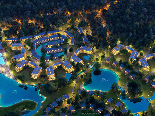 俄罗斯Cubic Meter大手笔建筑群设计作品欣赏(二)