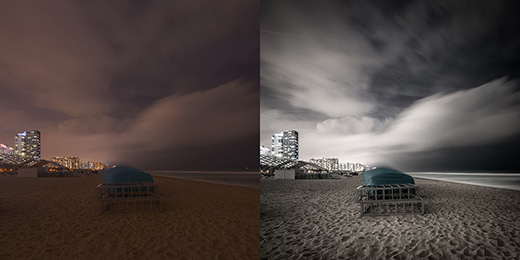 建筑与风景摄影修图前后对比