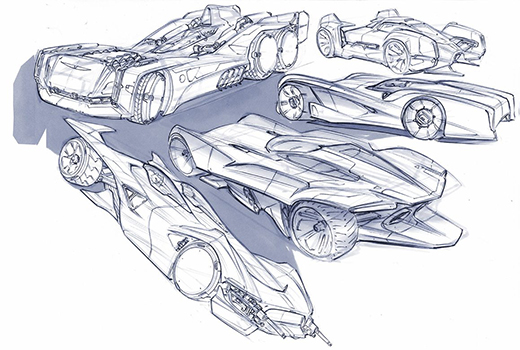 美国John Frye汽车概念手绘设计