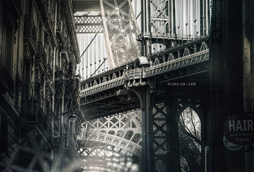 虚虚实实的另类重影建筑