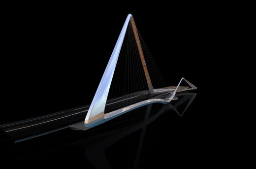 中国●珠海●无限循环桥建筑设计