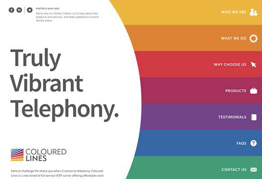 网页设计中色彩的运用