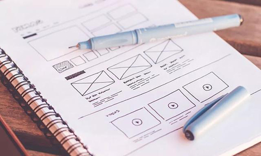 网站设计中的线框图是什么?