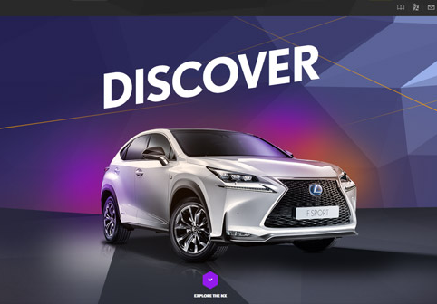 优秀的汽车网站设计