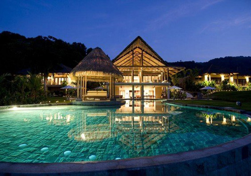 哥斯达黎加豪华度假海滨别墅设计