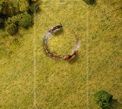 智能手机网络创意海报设计