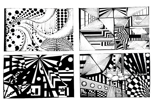 平面设计中的“线造型”！