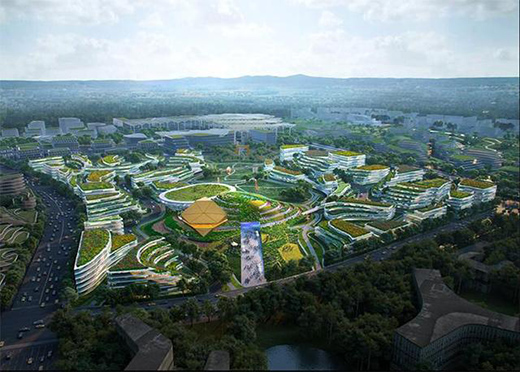 OMA中标成都未来科技城城市设计及建筑设计